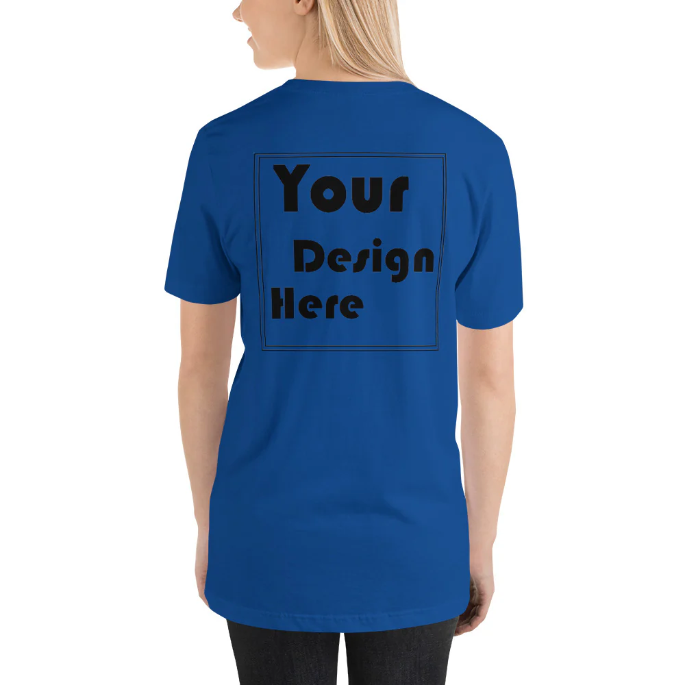 Personalized Back Short-Sleeve Unisex T-Shirt - Image 10