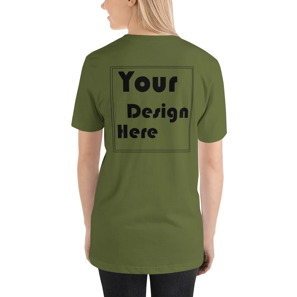 Personalized Back Short-Sleeve Unisex T-Shirt - Image 11