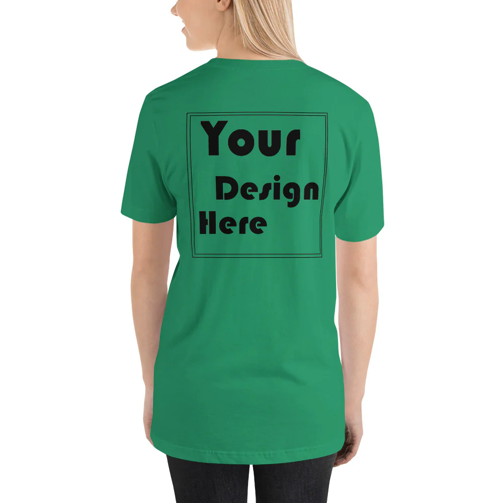 Personalized Back Short-Sleeve Unisex T-Shirt - Image 14