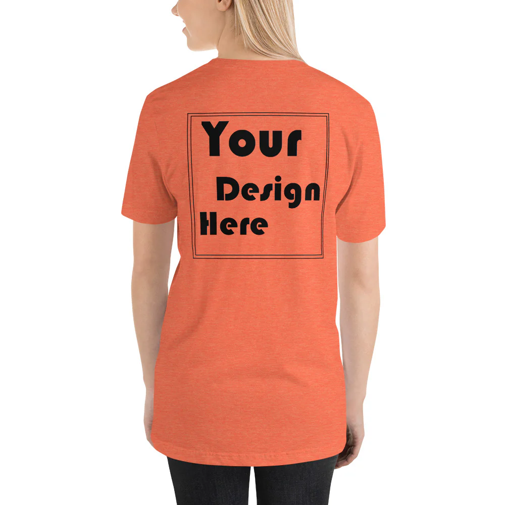 Personalized Back Short-Sleeve Unisex T-Shirt - Image 15