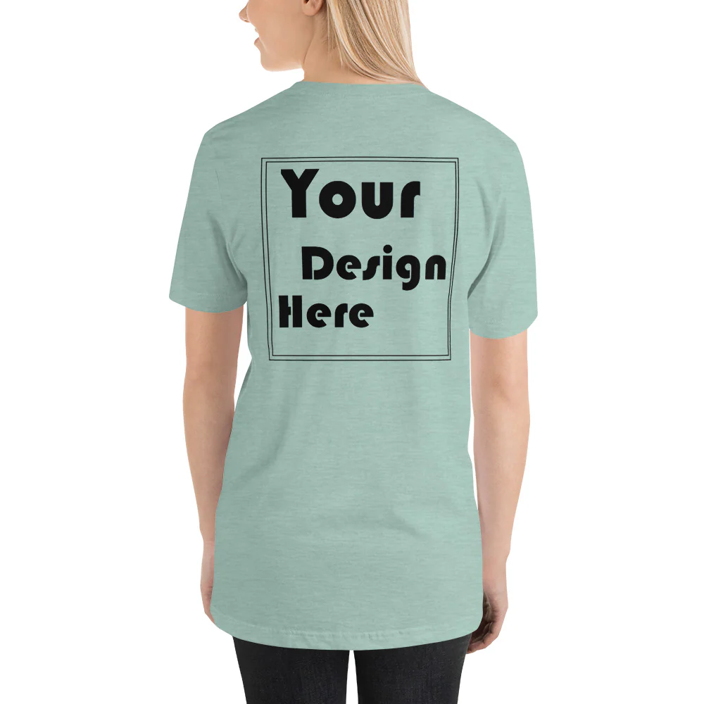 Personalized Back Short-Sleeve Unisex T-Shirt - Image 16