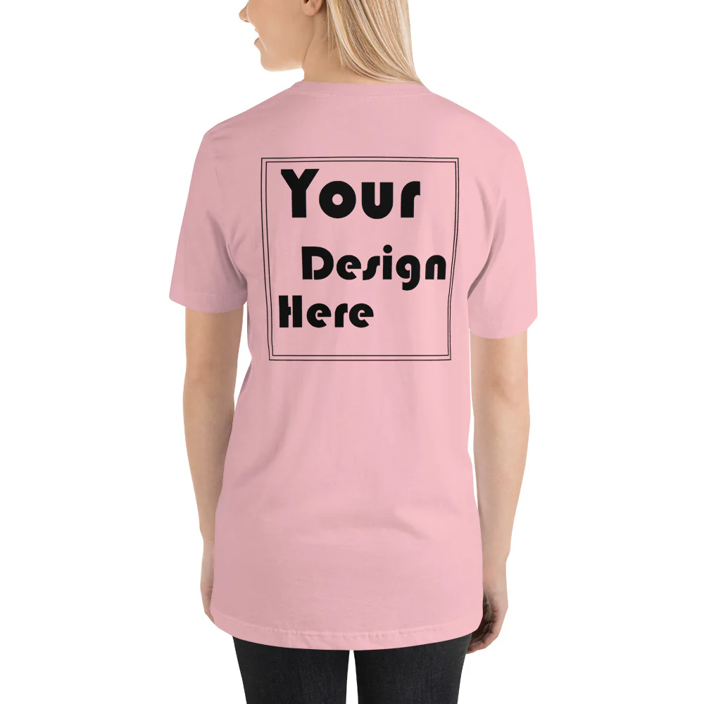 Personalized Back Short-Sleeve Unisex T-Shirt - Image 19