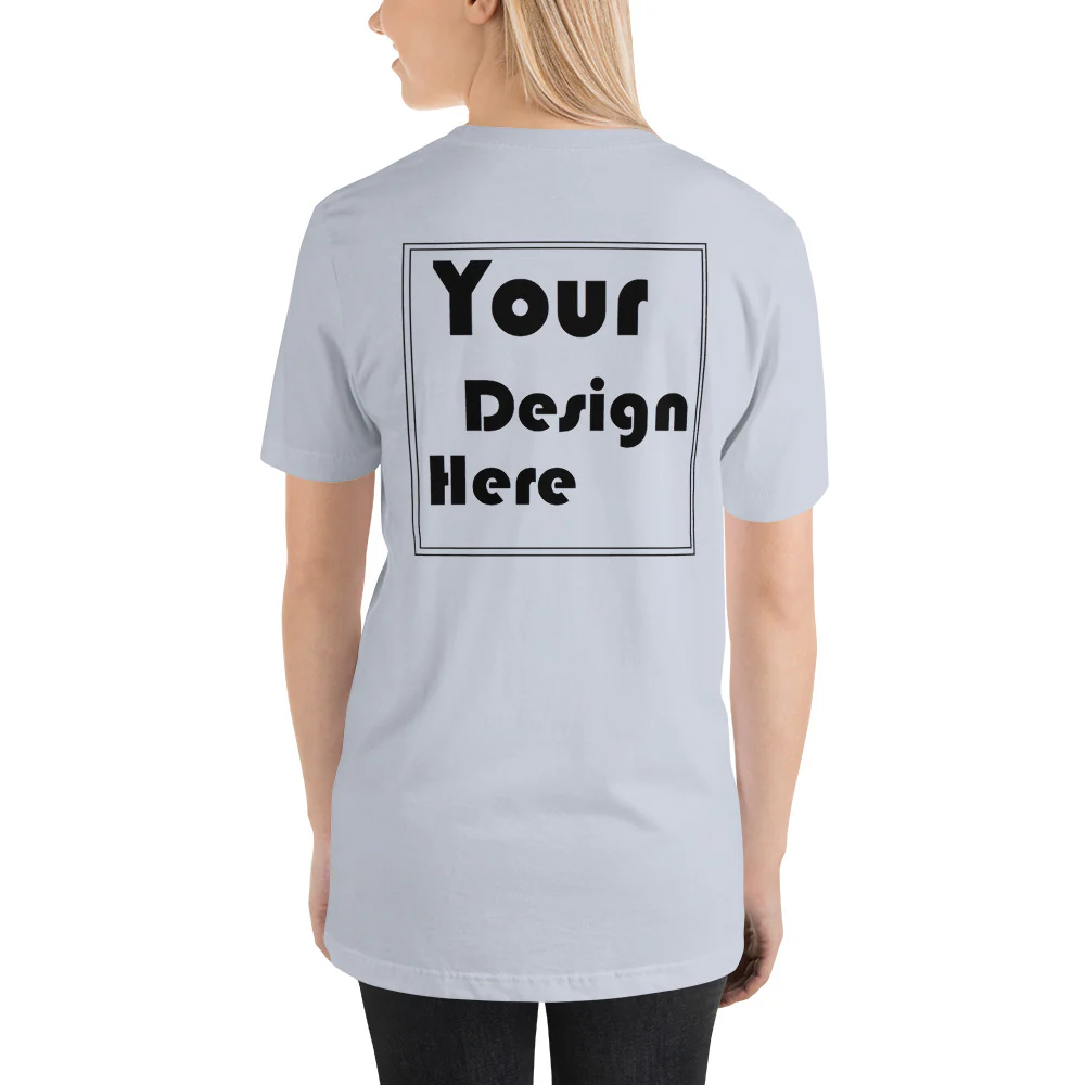 Personalized Back Short-Sleeve Unisex T-Shirt - Image 20