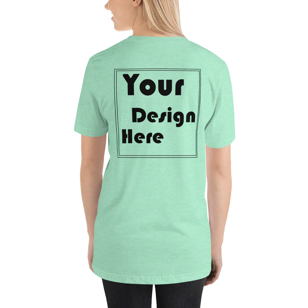 Personalized Back Short-Sleeve Unisex T-Shirt - Image 21