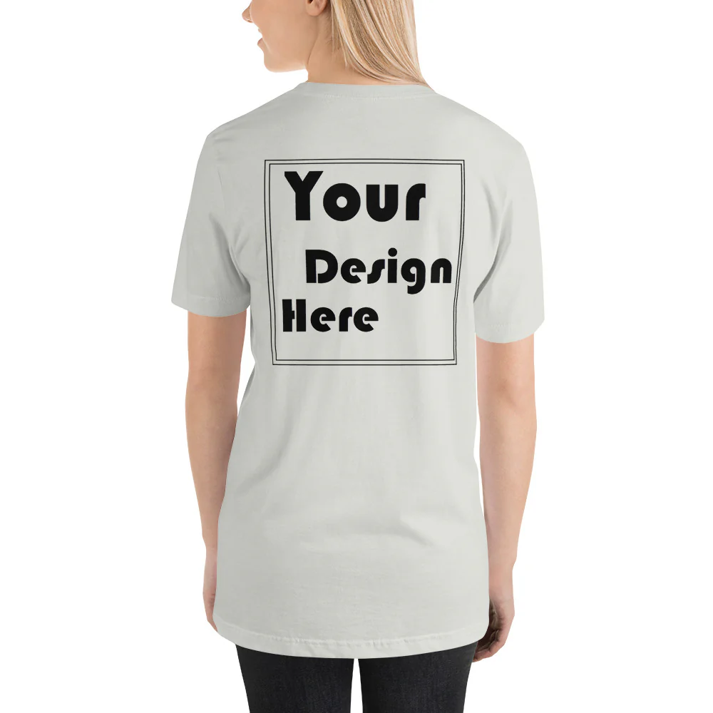 Personalized Back Short-Sleeve Unisex T-Shirt - Image 22