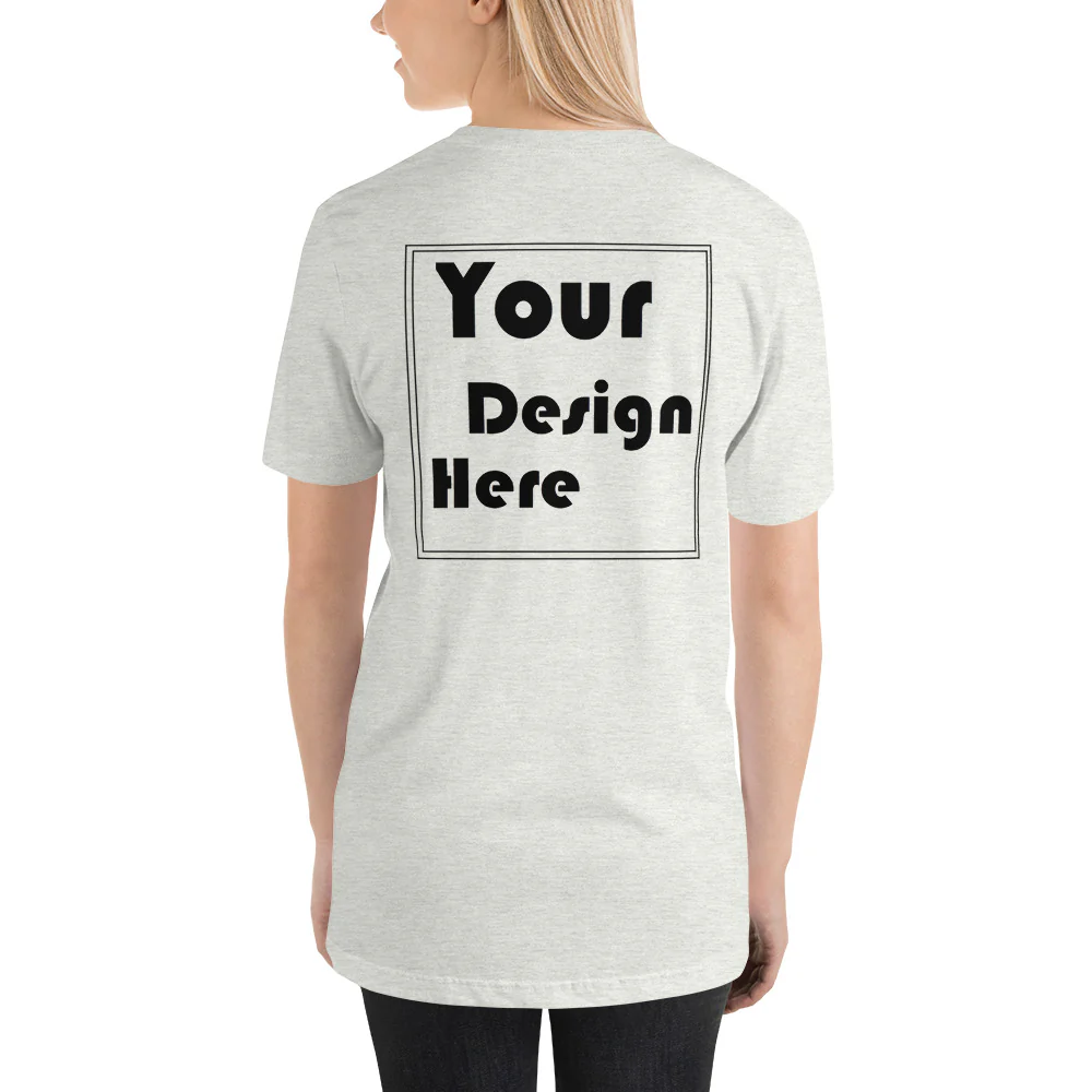 Personalized Back Short-Sleeve Unisex T-Shirt - Image 23