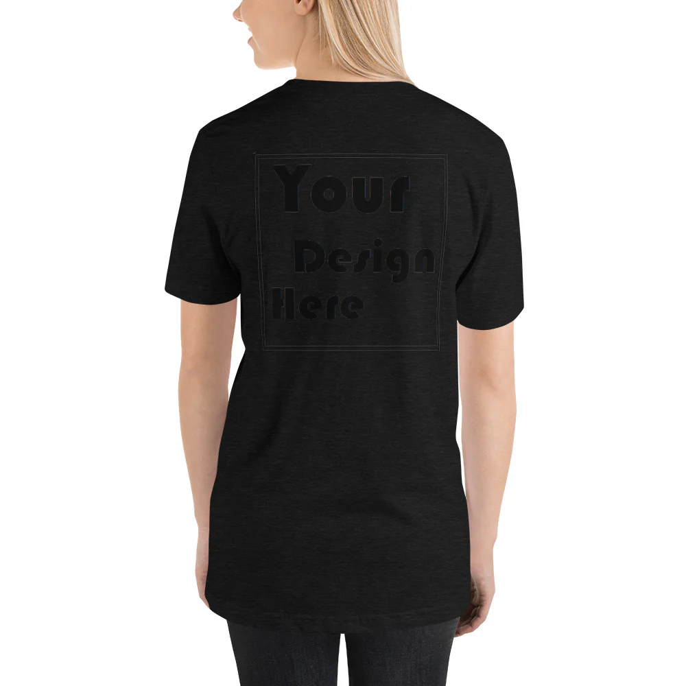Personalized Back Short-Sleeve Unisex T-Shirt - Image 4