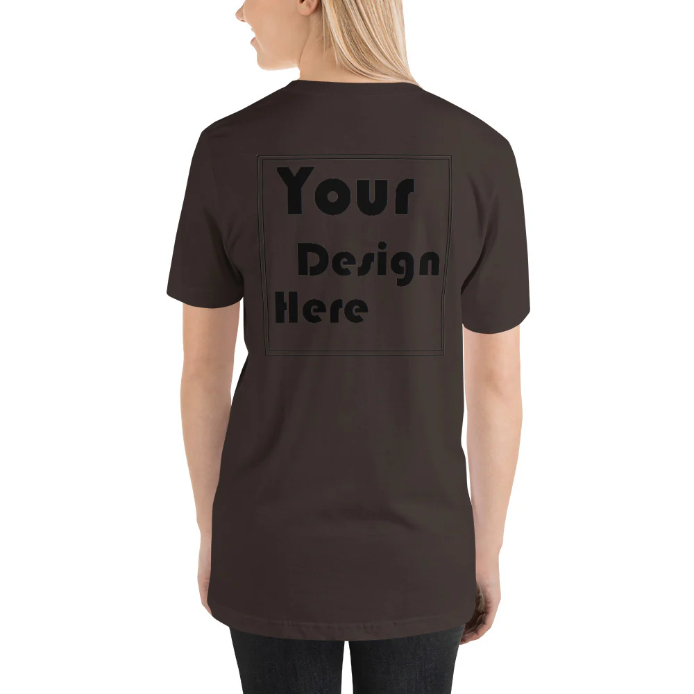 Personalized Back Short-Sleeve Unisex T-Shirt - Image 7