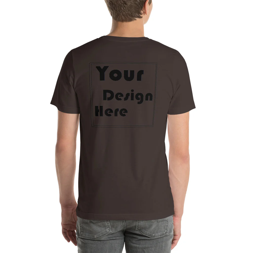 Personalized Front and Back Short-Sleeve Unisex T-Shirt - Image 11
