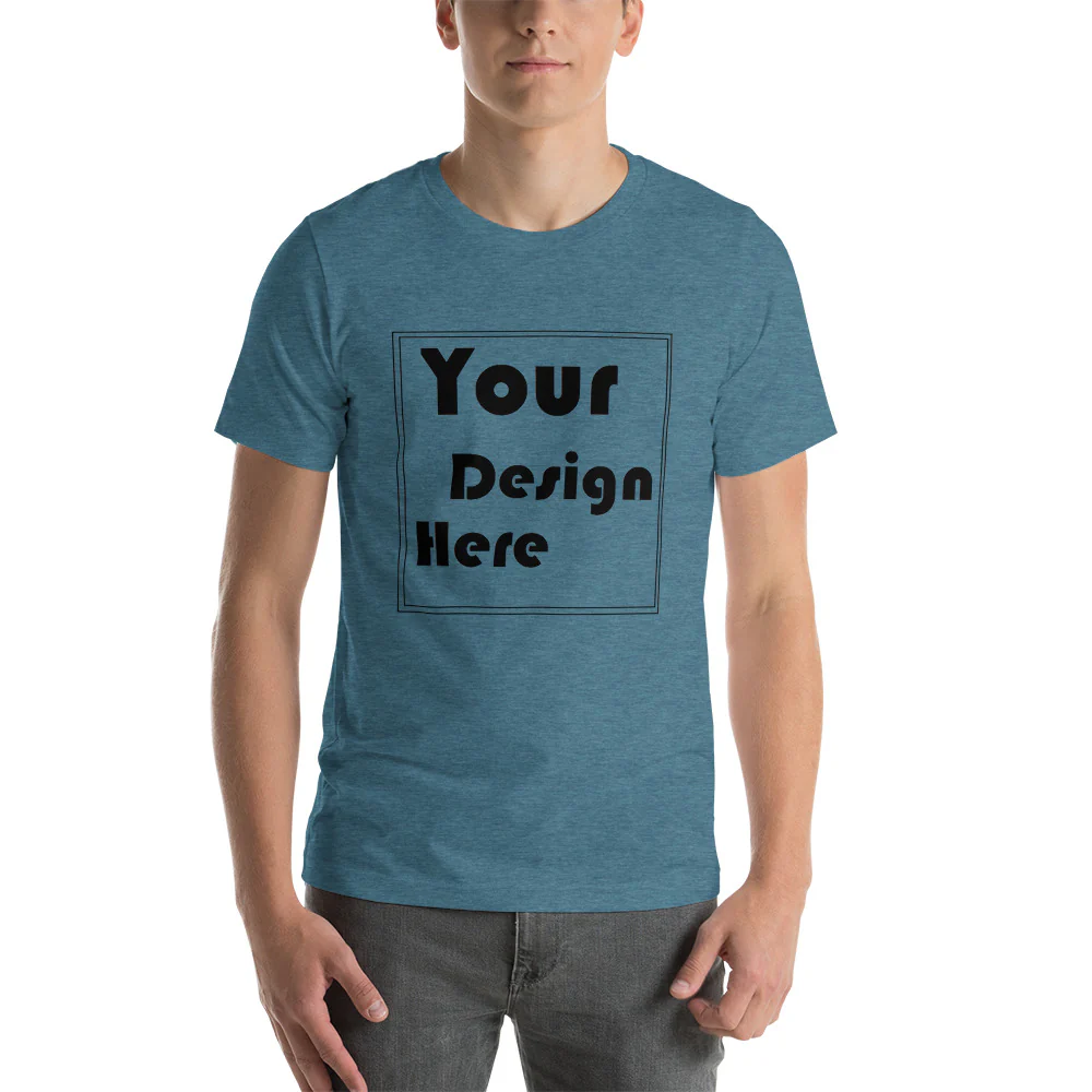 Personalized Front and Back Short-Sleeve Unisex T-Shirt - Image 22