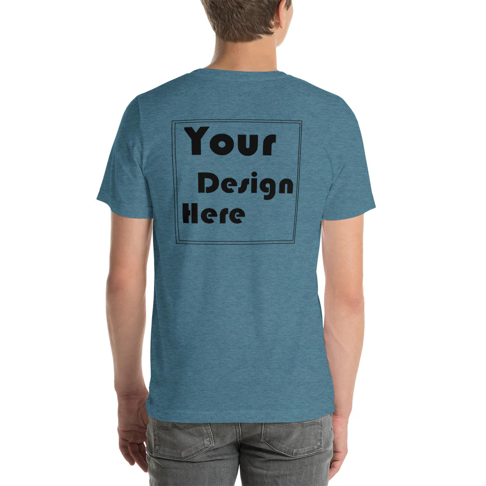 Personalized Front and Back Short-Sleeve Unisex T-Shirt - Image 23