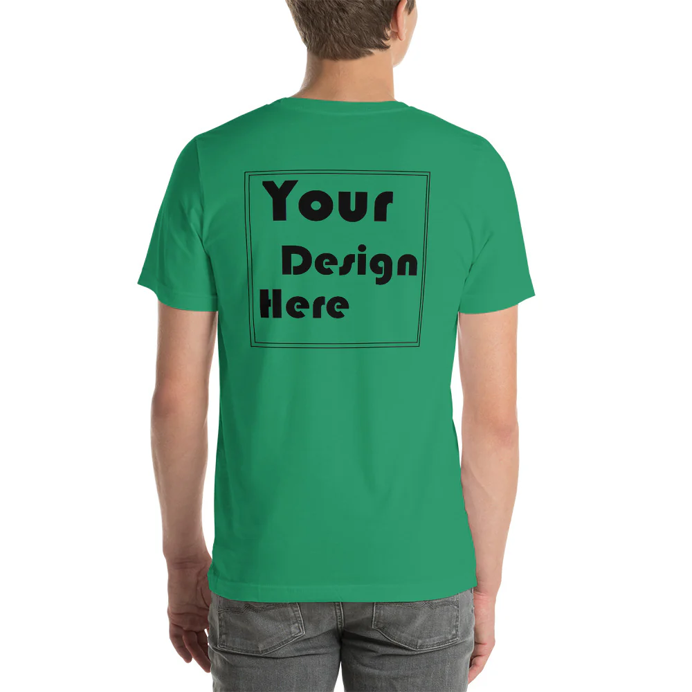 Personalized Front and Back Short-Sleeve Unisex T-Shirt - Image 27