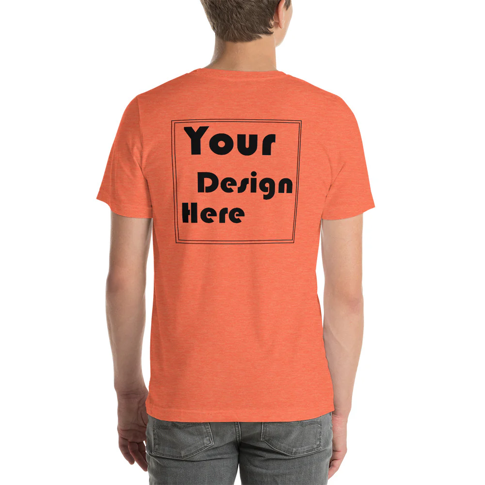 Personalized Front and Back Short-Sleeve Unisex T-Shirt - Image 29