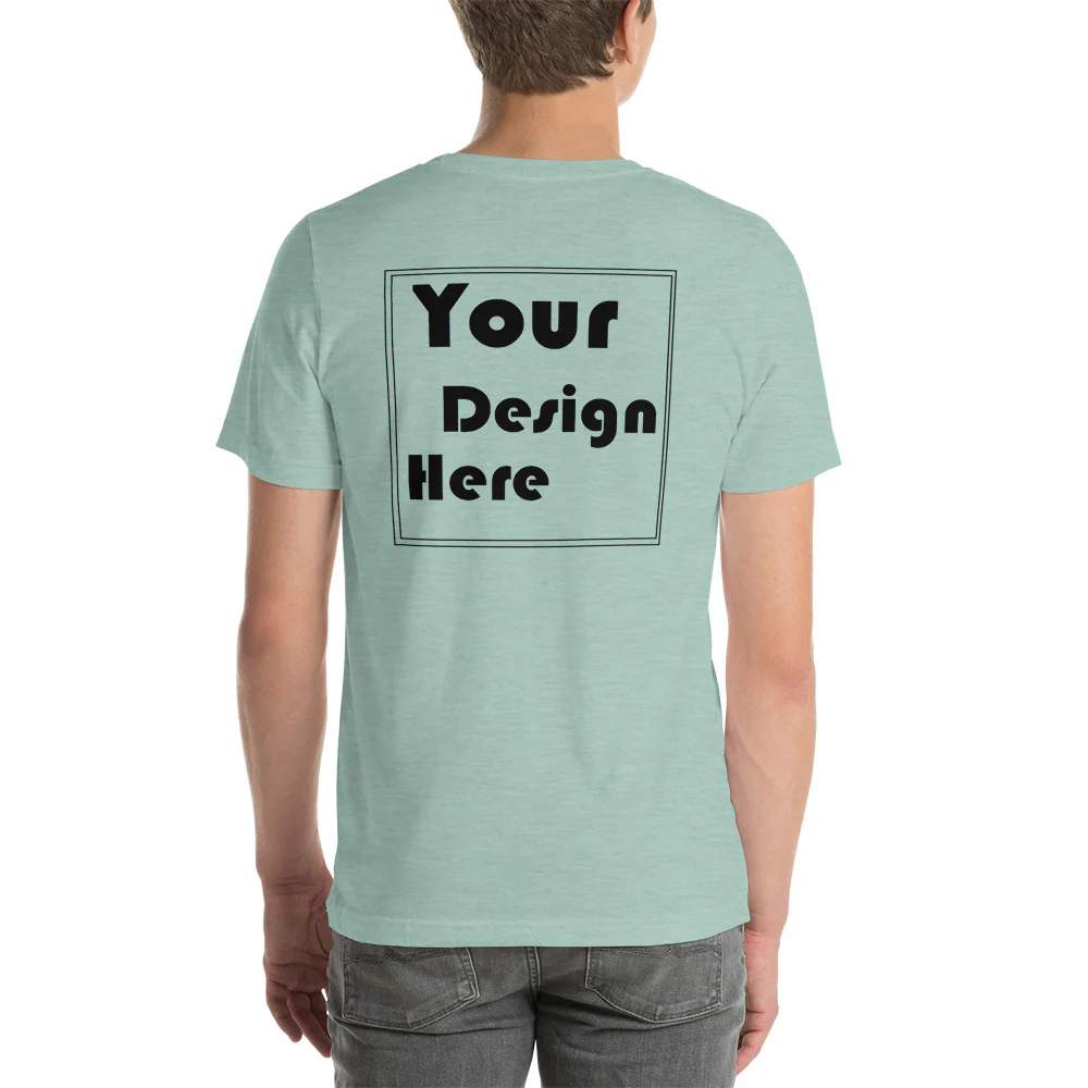Personalized Front and Back Short-Sleeve Unisex T-Shirt - Image 31