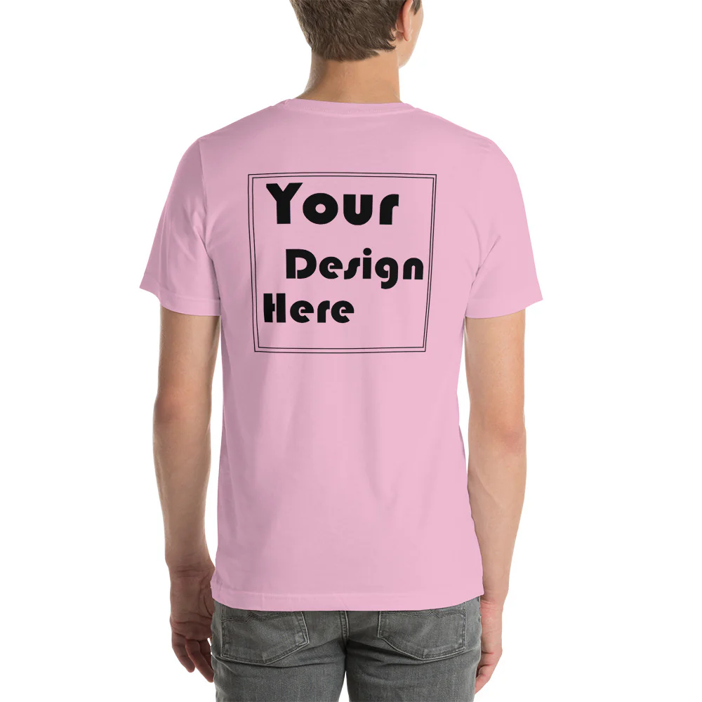 Personalized Front and Back Short-Sleeve Unisex T-Shirt - Image 33