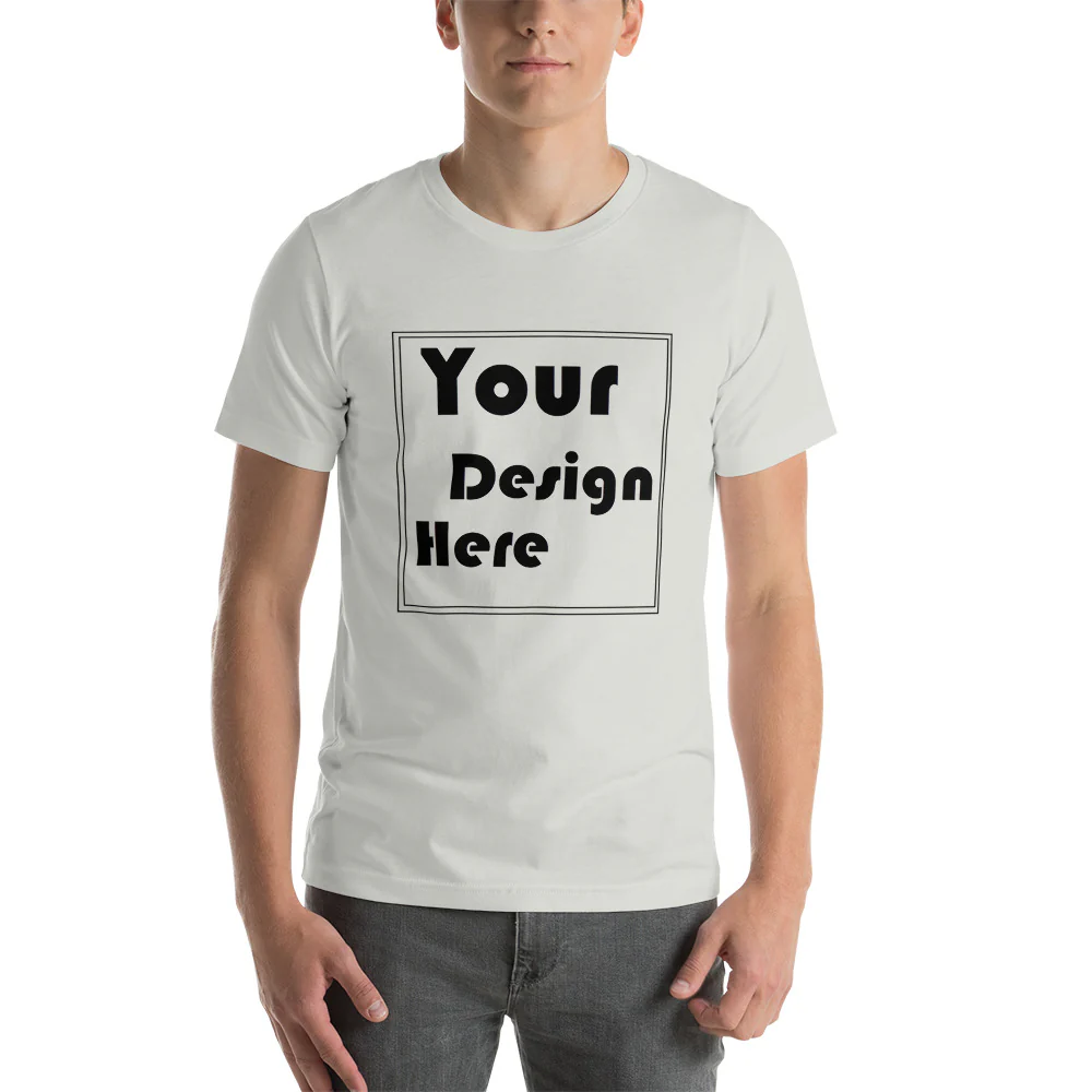 Personalized Front and Back Short-Sleeve Unisex T-Shirt - Image 41