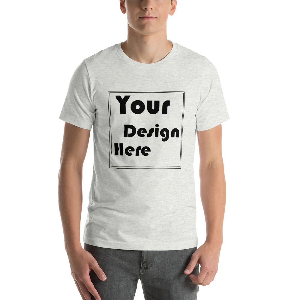 Personalized Front and Back Short-Sleeve Unisex T-Shirt - Image 43