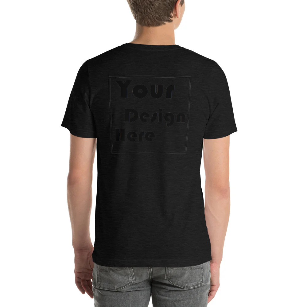Personalized Front and Back Short-Sleeve Unisex T-Shirt - Image 5
