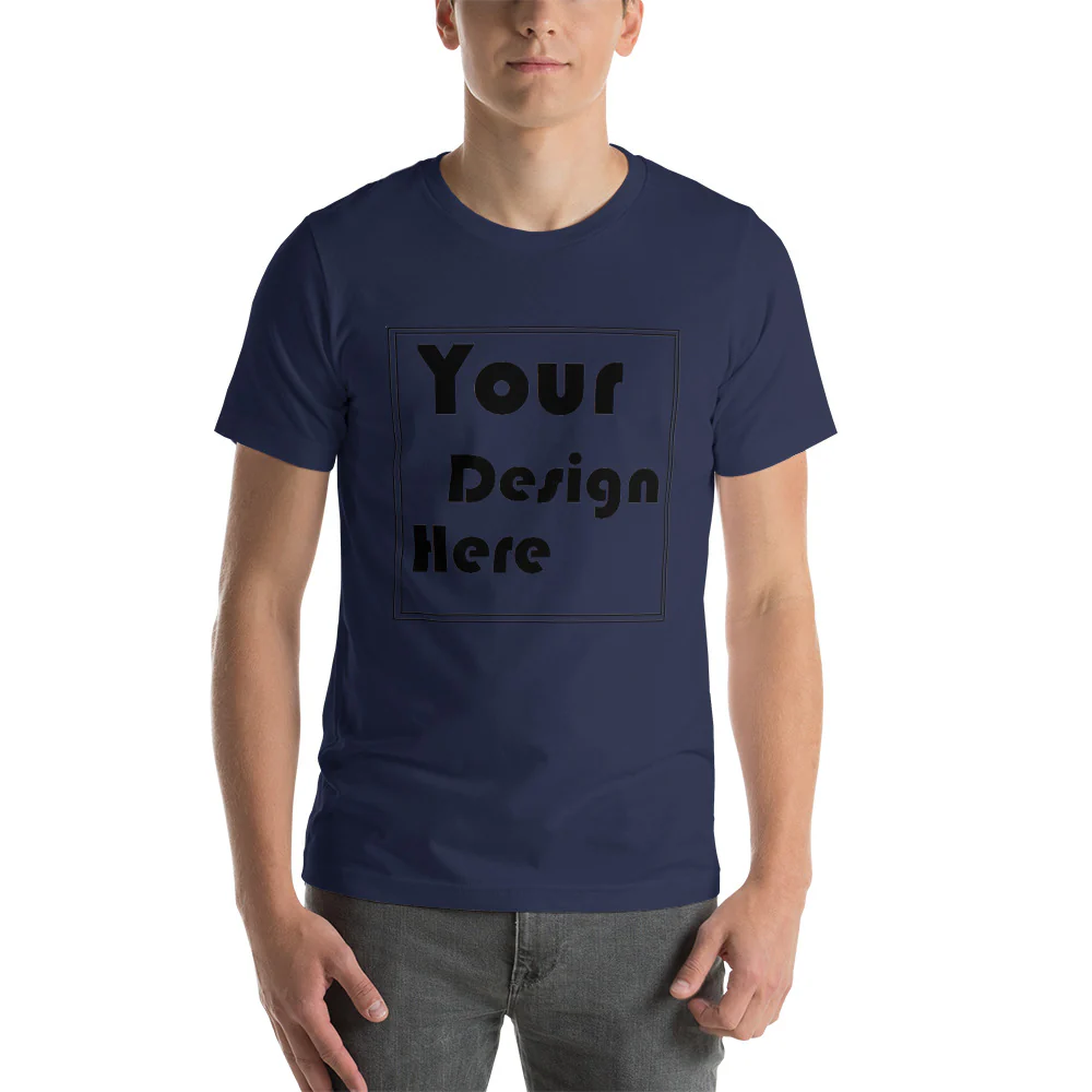 Personalized Front Short-Sleeve Unisex T-Shirt - Image 5