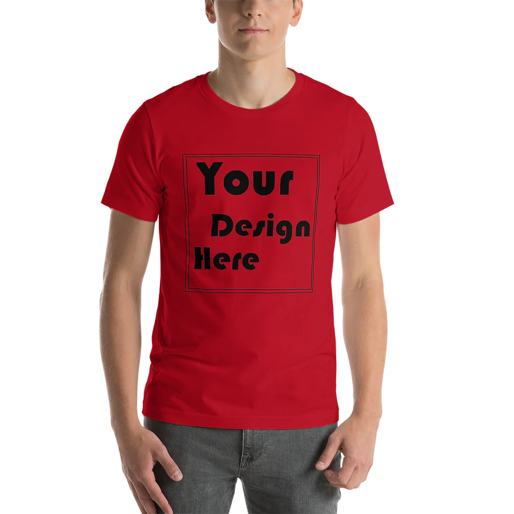 Personalized Front Short-Sleeve Unisex T-Shirt - Image 7