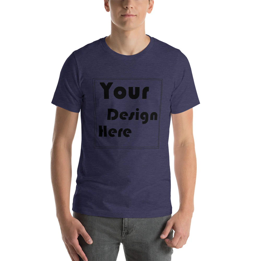 Personalized Front Short-Sleeve Unisex T-Shirt - Image 8